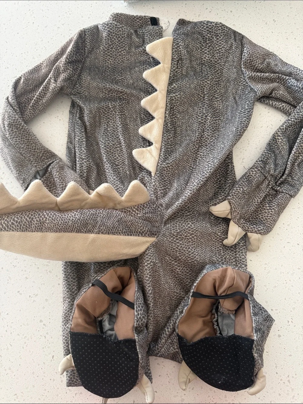 Spirit Roaring Triceratops Toddler Costume - Sound Activation Brown 2T